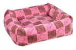 Bowsers Tickled Pink Microvelvet Dutchie  Bed for Dogs