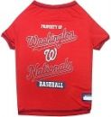 Washington Nationals Baseball Dog Shirt