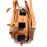 Zoie Mia Michele Caramel Macciato Faux Pebble Leather Carry Dog Bag
